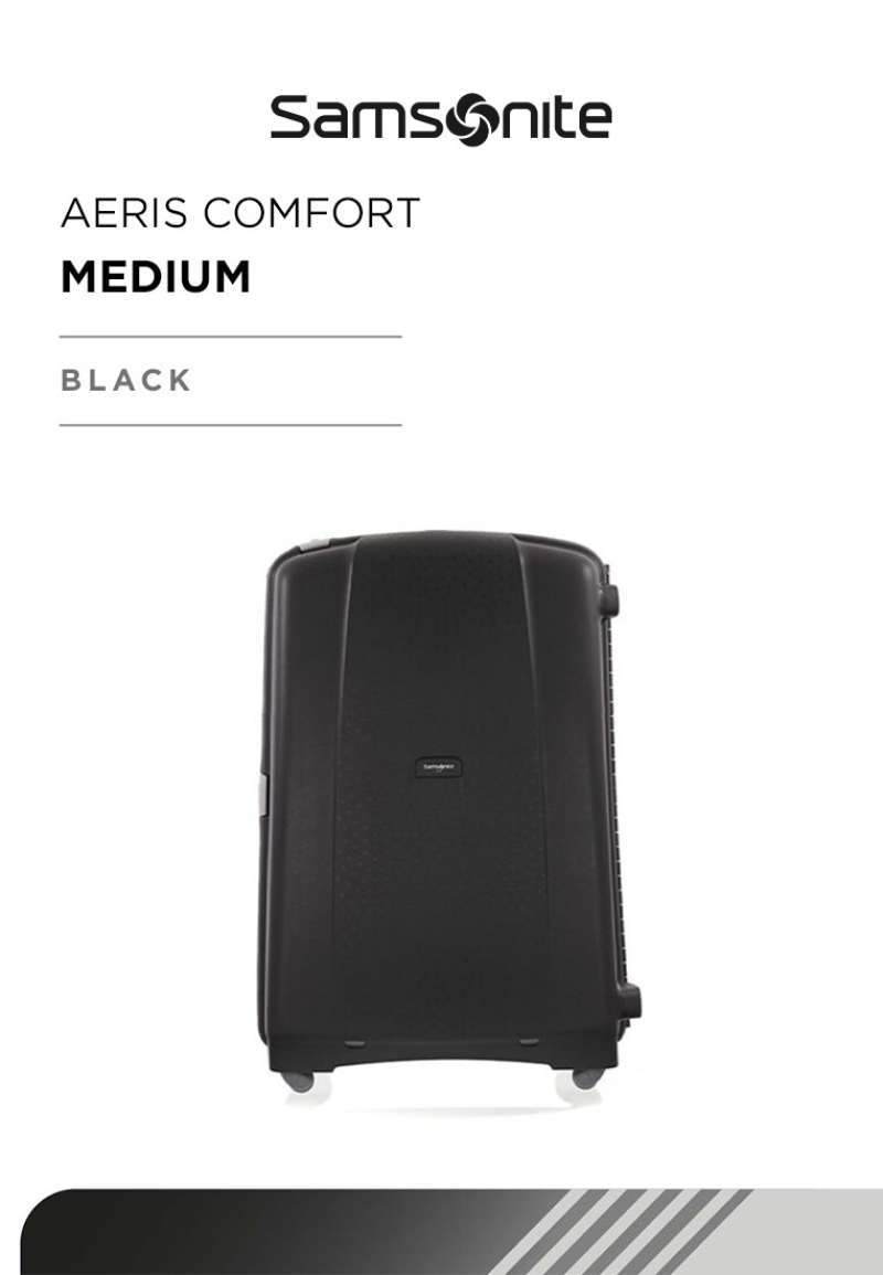 Promo Samsonite Koper Hard case Medium 25 inch Aeris Comfort Diskon 9