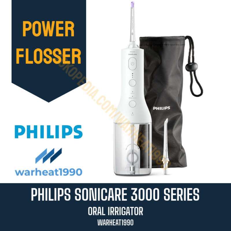 Promo Philips Sonicare 3000 Oral Irrigator Cordless Power Flosser Floss