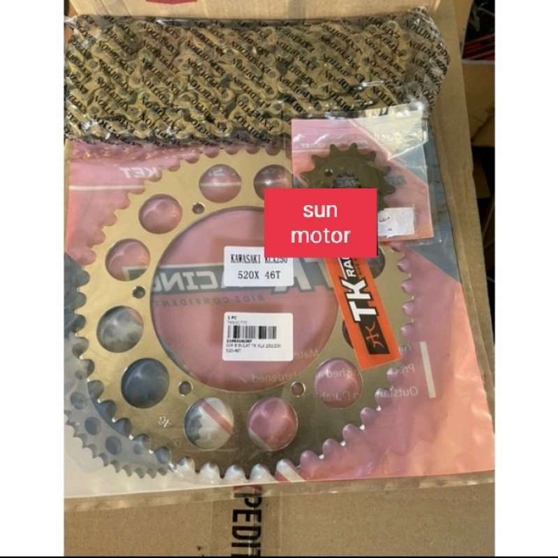 Jual Gear set Gir paket Klx 230 klx 250 D tracker 250 Kx 250 TK racing
