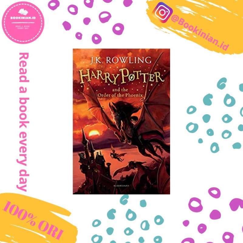 Jual Harry Potter And The Order Of The Phoenix By (author) J.k. Rowling ...