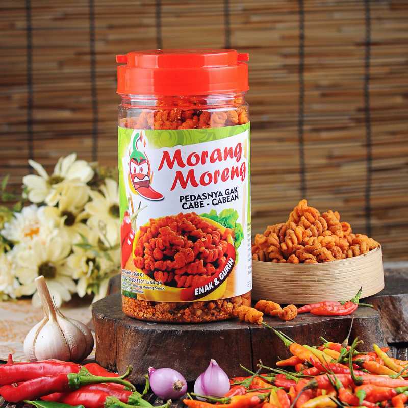 Promo Makaroni Spiral Pedas Hot Toples Aneka Rasa Morang Moreng Snack
