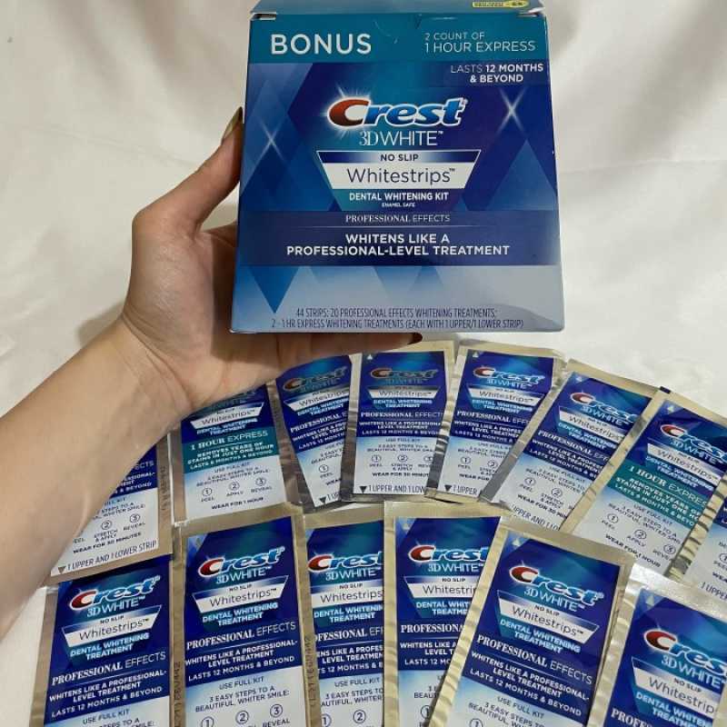 Promo CREST 3D Whitestrips Diskon 23 di Seller Manissa Store
