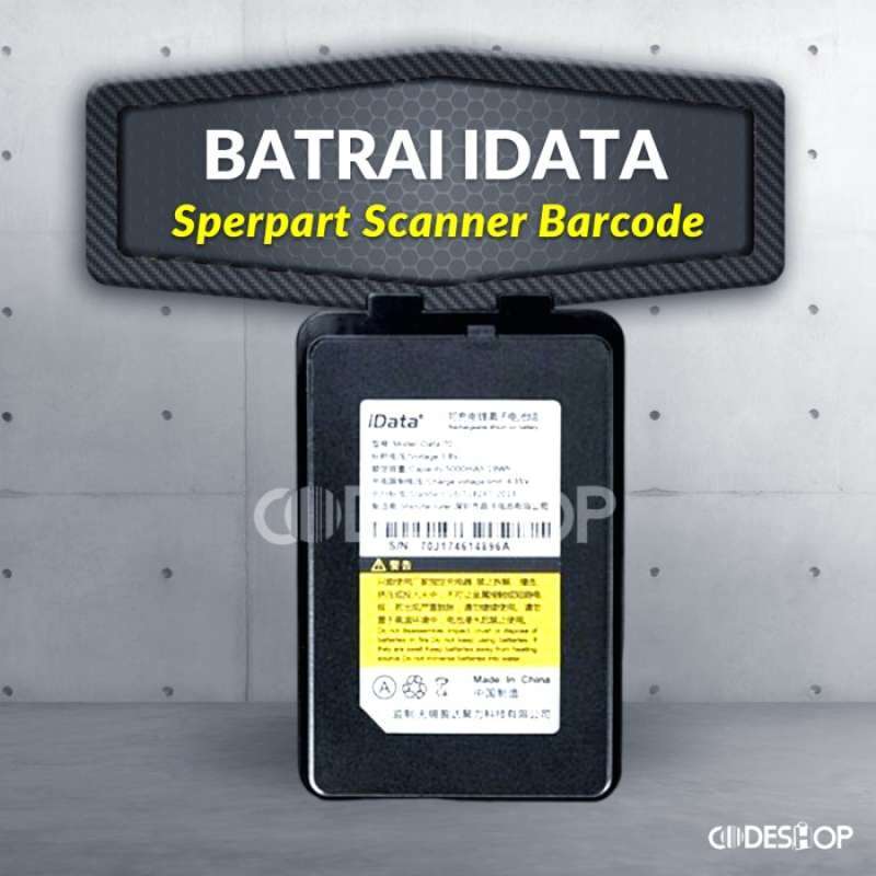 Promo 100 Produk Ori Battery Baterai Scanner Barcode Pdt Pda Idata 70