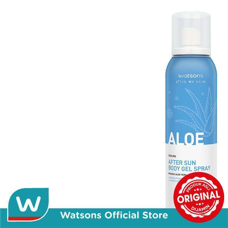 Jual Watsons Aloe Cooling After Sun Body Gel Spray 90ml Di Seller