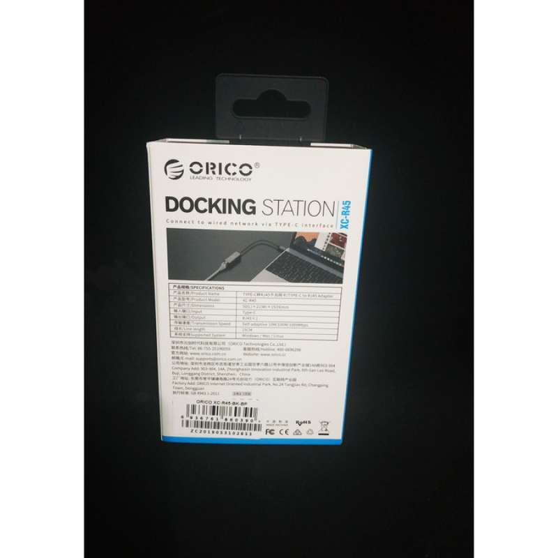 Promo Usb 3.1 type c to lan rj45 ethernet gigabit Orico XC-R45 Diskon ...