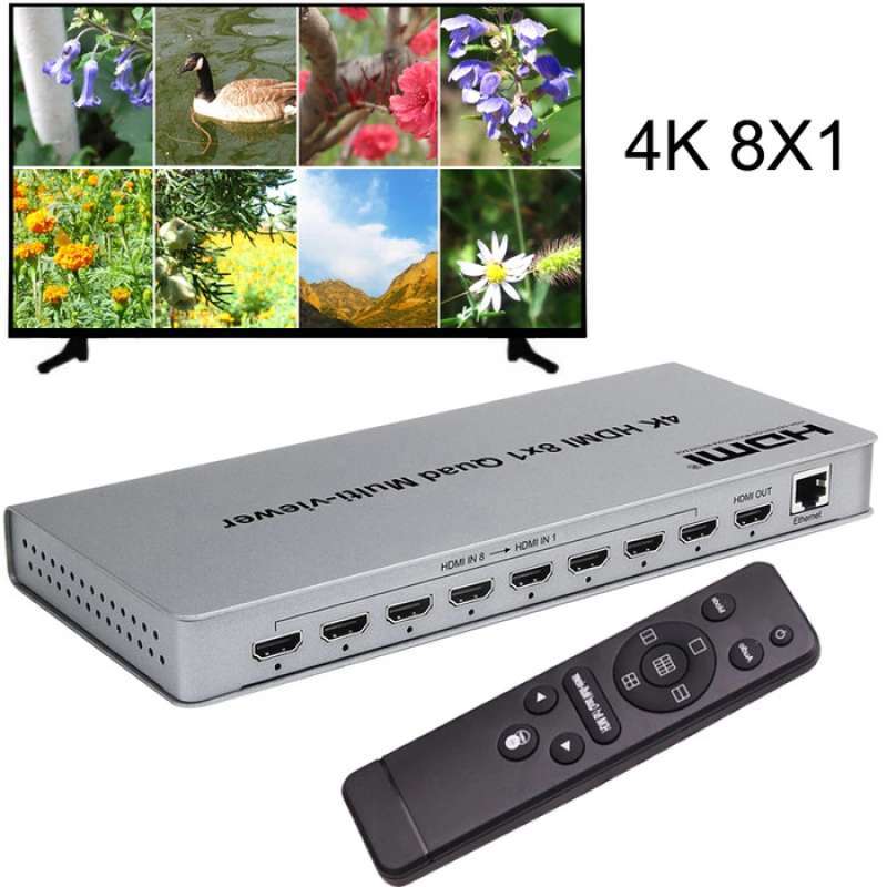 Promo Multi Viewer Hdmi 8x1 Multi View Display Splitter Switch Hdtv ...