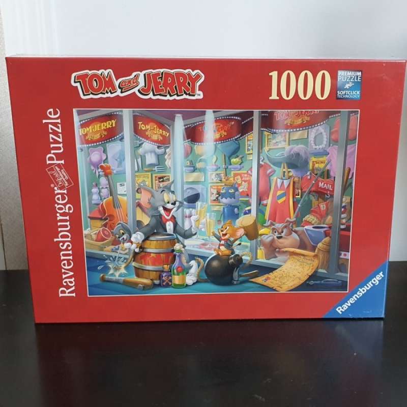 Promo Ravensburger Cartoon Like Disney Tom And Jerry Puzzle 1000 Pcs ...