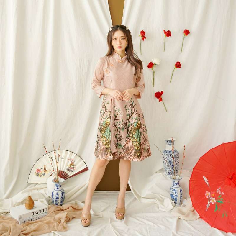 Jual dress 2025 cheongsam modern