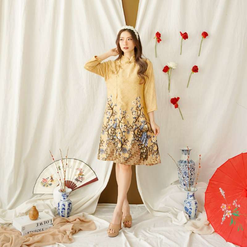 Jual dress clearance cheongsam modern