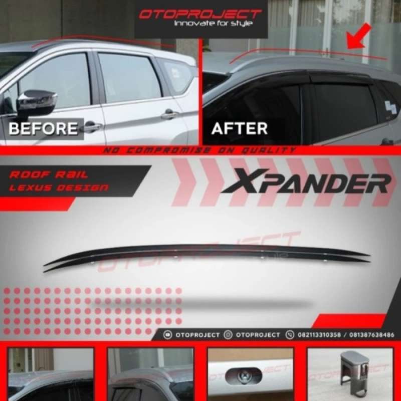Roof rail top xpander otoproject