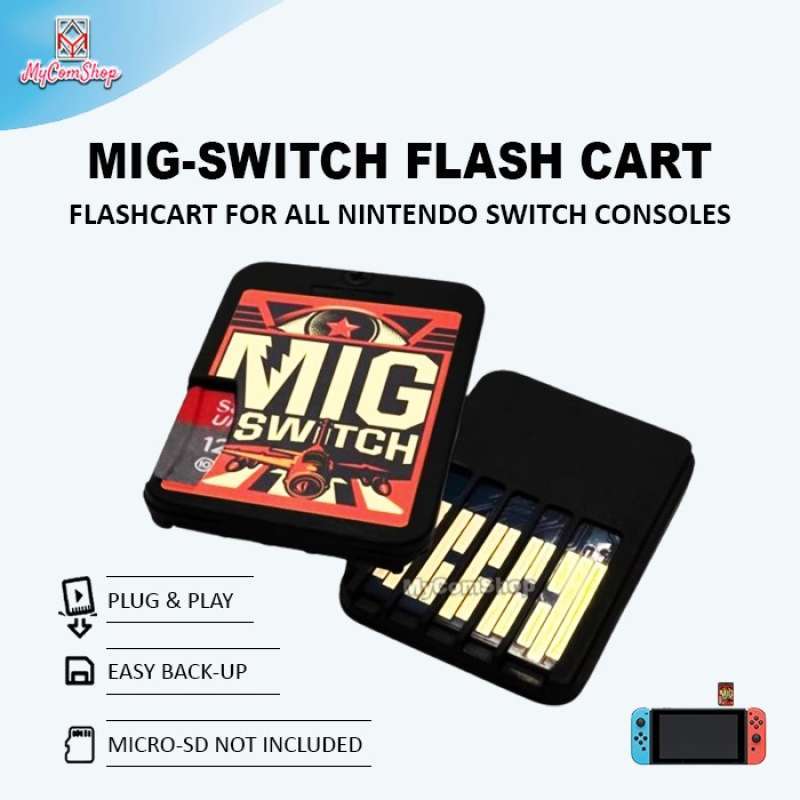 Jual Migswitch Flashcart For All Nintendo Switch Consoles Di Seller