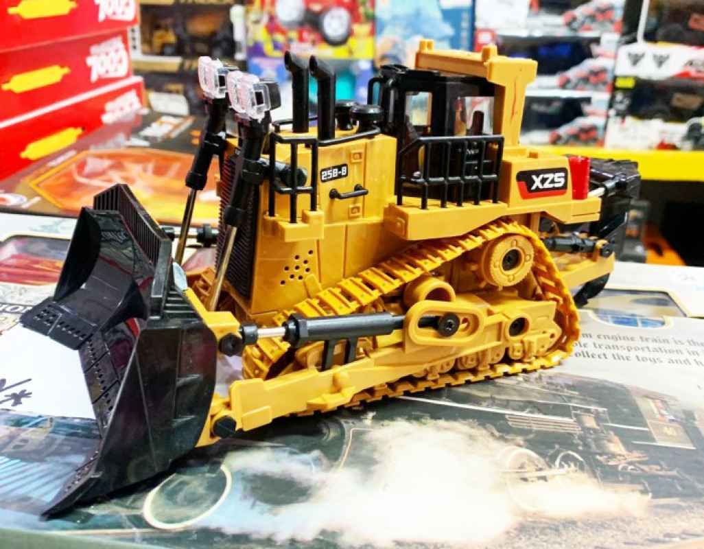 Promo Buldoser Remote Control Crawler 9 Channel RC Bulldozer Diskon 23% ...