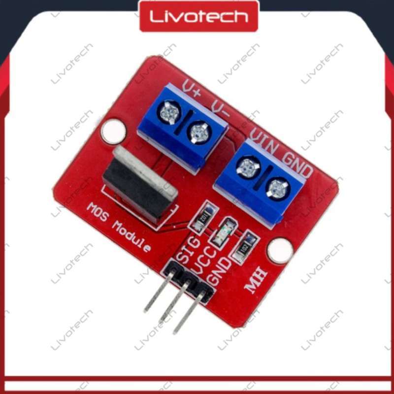 Jual IRF520 MOSFET Driver Module IRF 520 24V 5A for Arduino MOS PWM ...
