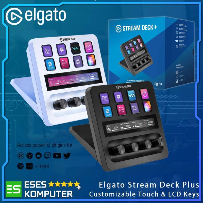 Jual Elgato Stream Deck+ / Stream Deck Plus Live Streaming Controller ...