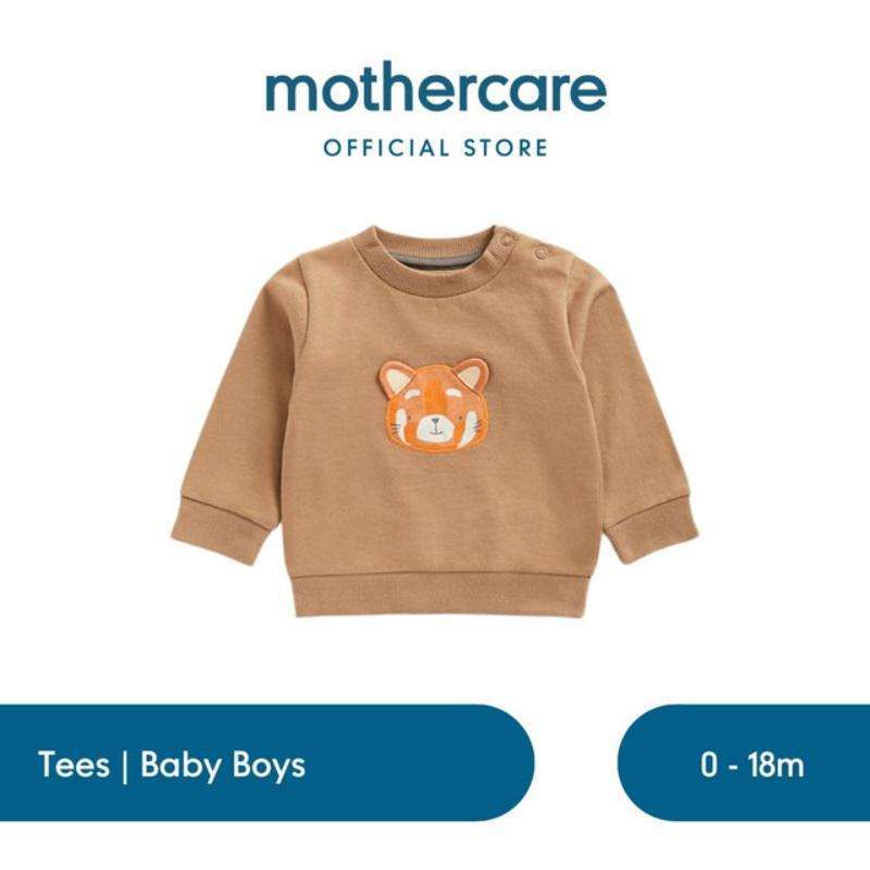 Jual Mothercare Brown Character Sweat Top Sweater Bayi Laki-laki