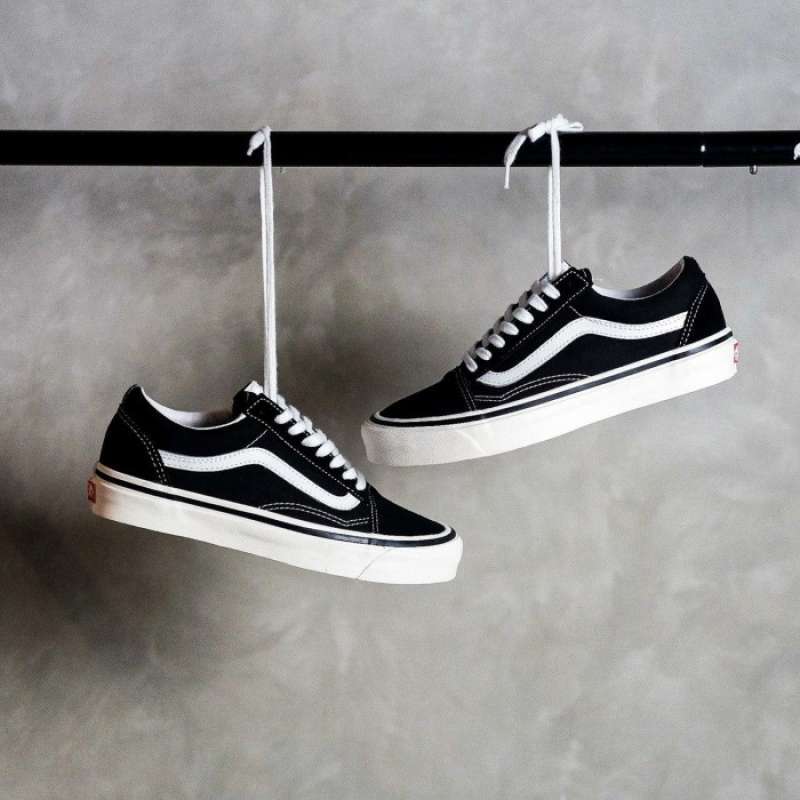 Harga vans old skool full black original top