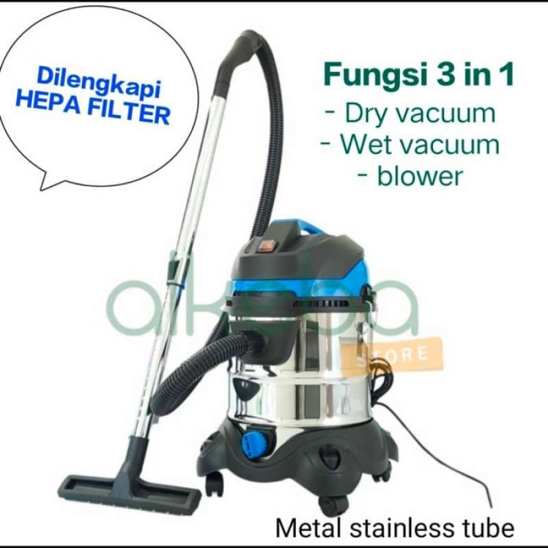 Promo Mesin Vacum Cleaner Hepa Filter 20 Liter Wet & Dry Vacuum