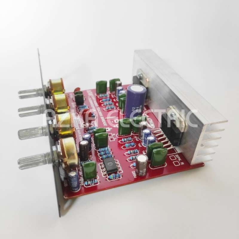 Promo Kit Power Amplifier Stereo Plus Subwoofer 12V DC TDA 2005 80W