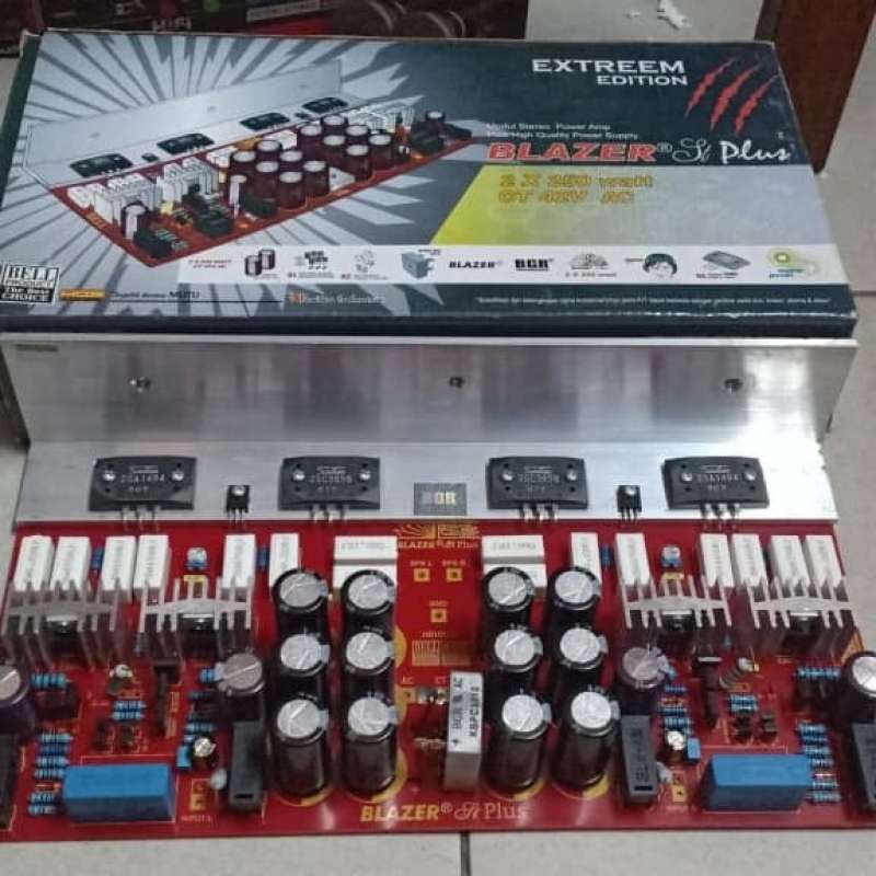 Promo Kit Power Amplifier Blazer St Plus 2 X 250 Watt Diskon 23% Di