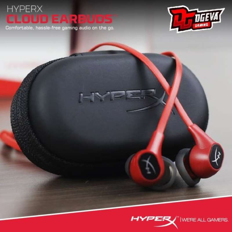 HyperX Cloud Earbuds Handsfree Gaming Earphone Garansi Resmi 2 Tahun