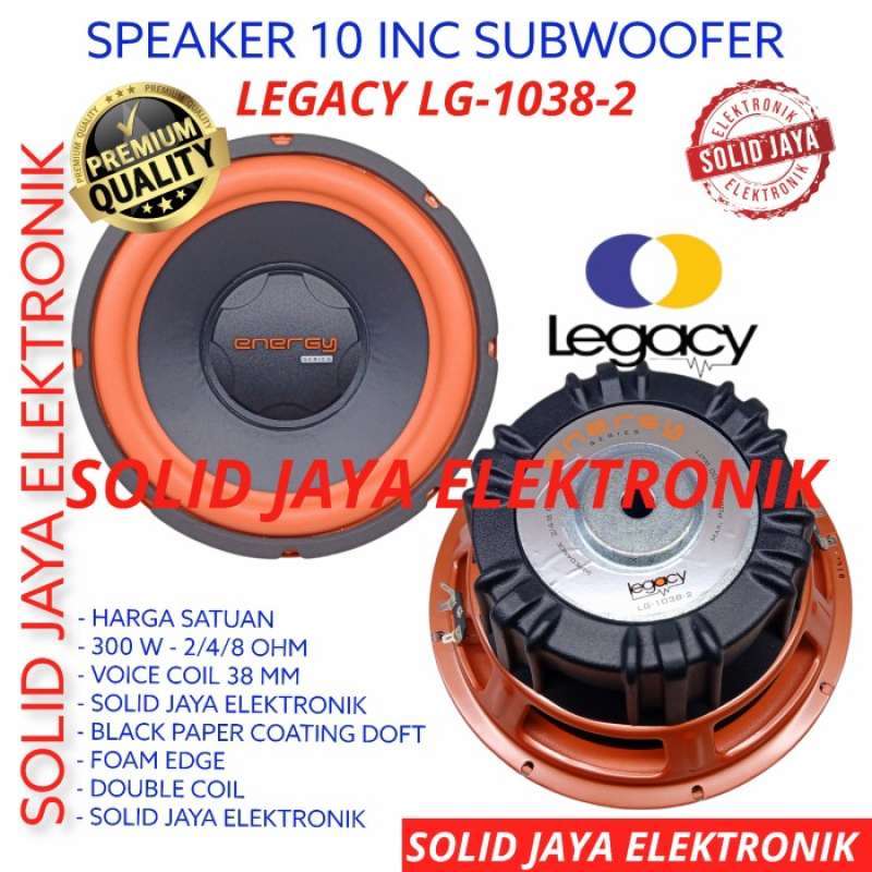 Subwoofer legacy sales 10