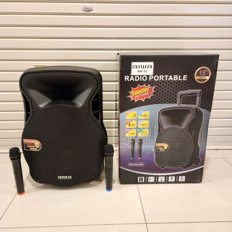 Speaker aiwa 2024 15 inch