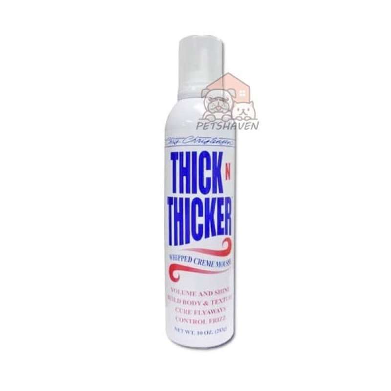Promo Chris Christensen Thick N Thicker Whipped Cream Mousse Dog Show