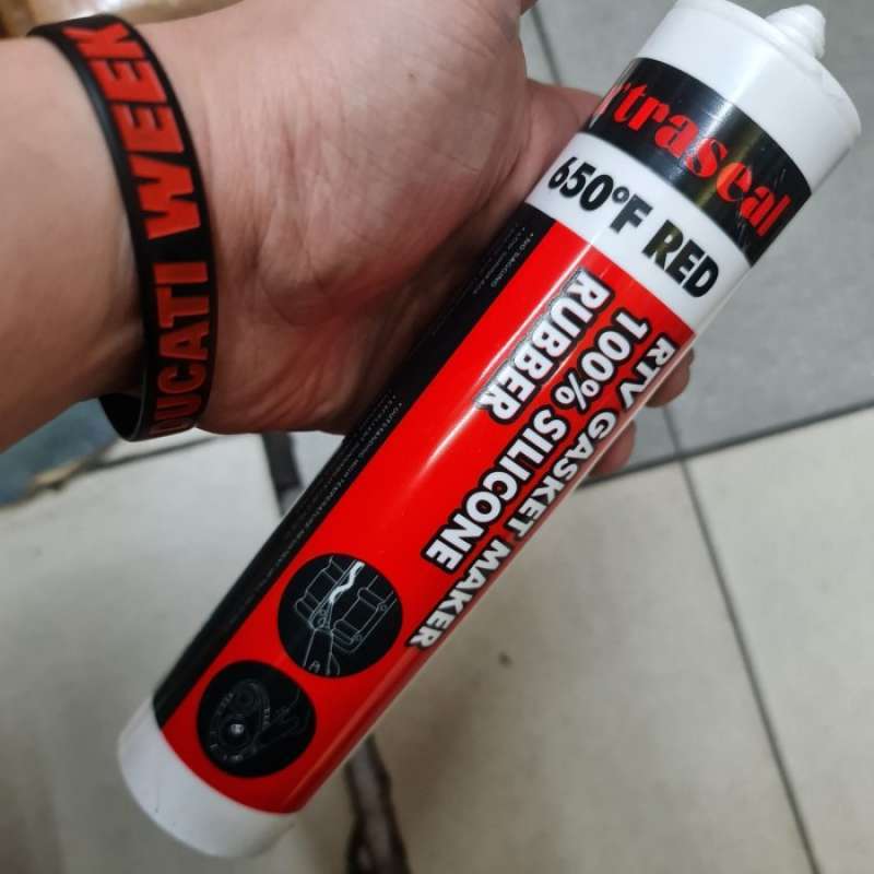 Promo XTRASEAL 650Â°F RED RTV HIGH TEMP GASKET MAKER 100 SILICONE