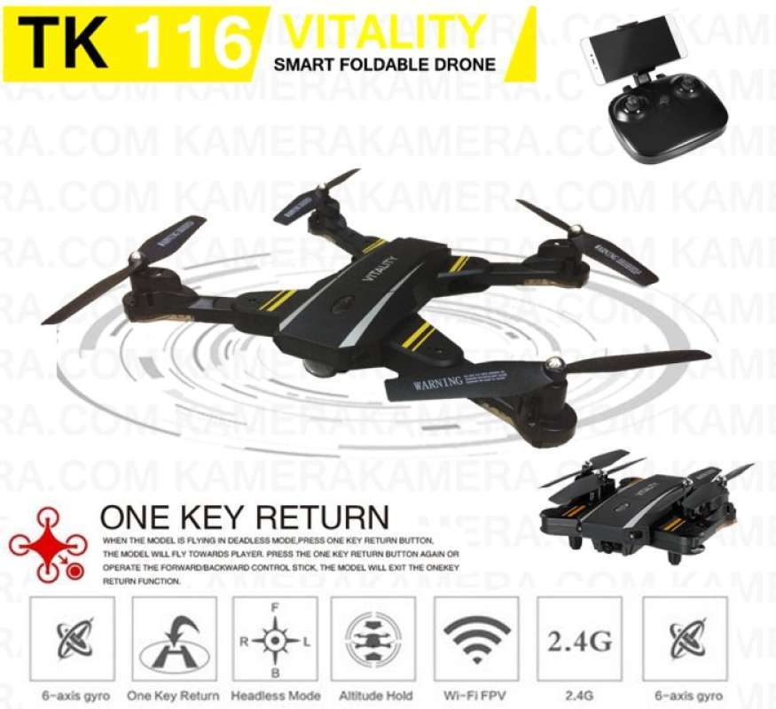 Jual Drone Tkkj Tk116 Tk116w Hold Wifi Live View 720p Di Seller Azurestore Kebon Kacang Kota Jakarta Pusat Blibli