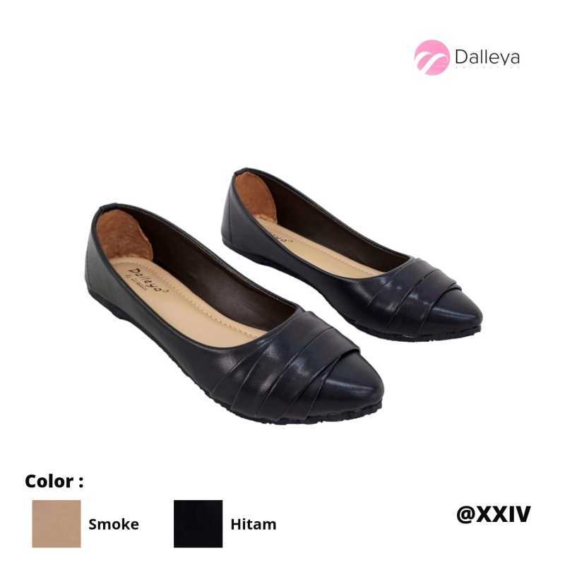 Sepatu wanita 2024 flat branded