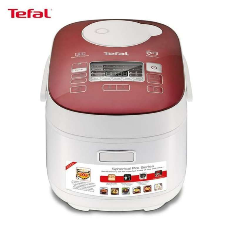 Promo Tefal Optimal Rice Cooker Fuzzy Logic Rk814565 1.8L Diskon 23