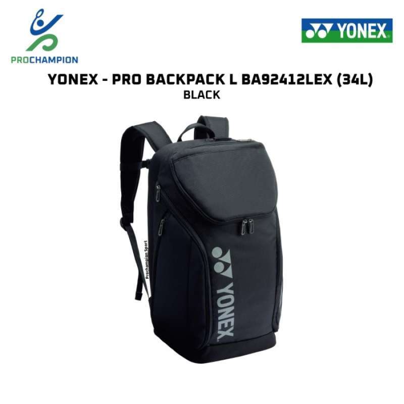 Jual Tas Badminton Yonex Backpack BA92412LEX Black di Seller