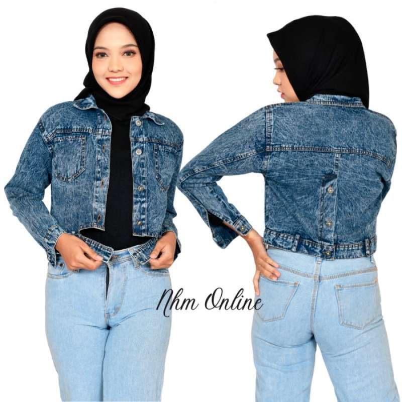 Jaket sales jeans jokowi