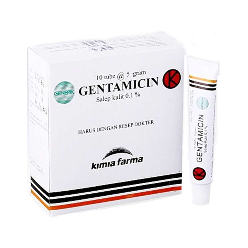 Promo Gentamicin Kimia Farma 0.1% Salep 5 Gram 10 Tube /box Diskon 5% ...