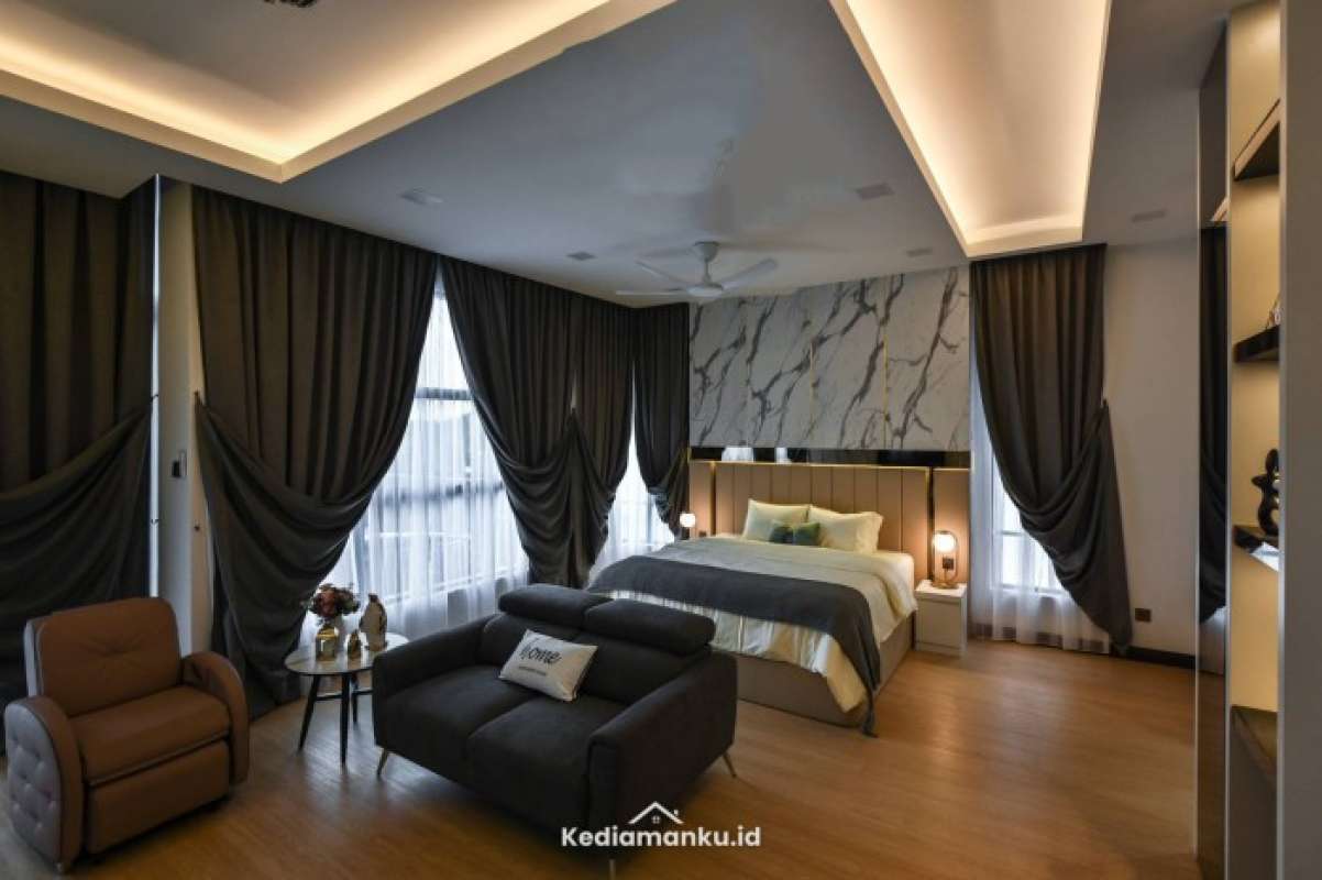 Promo SALE BACKDROP KAMAR TIDUR MEWAH - HOTEL WALLBOARD DEKORASI