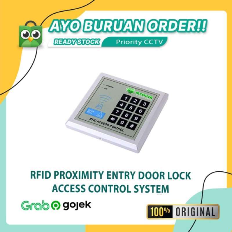 Promo RFID PROXIMITY ENTRY DOOR LOCK ACCESS CONTROL SYSTEM PINTU KUNCI ...