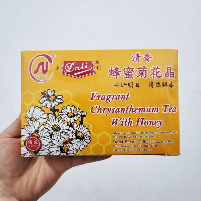 Jual Crysanthemum tea with Honey-Pereda panas dalam dan radang ...