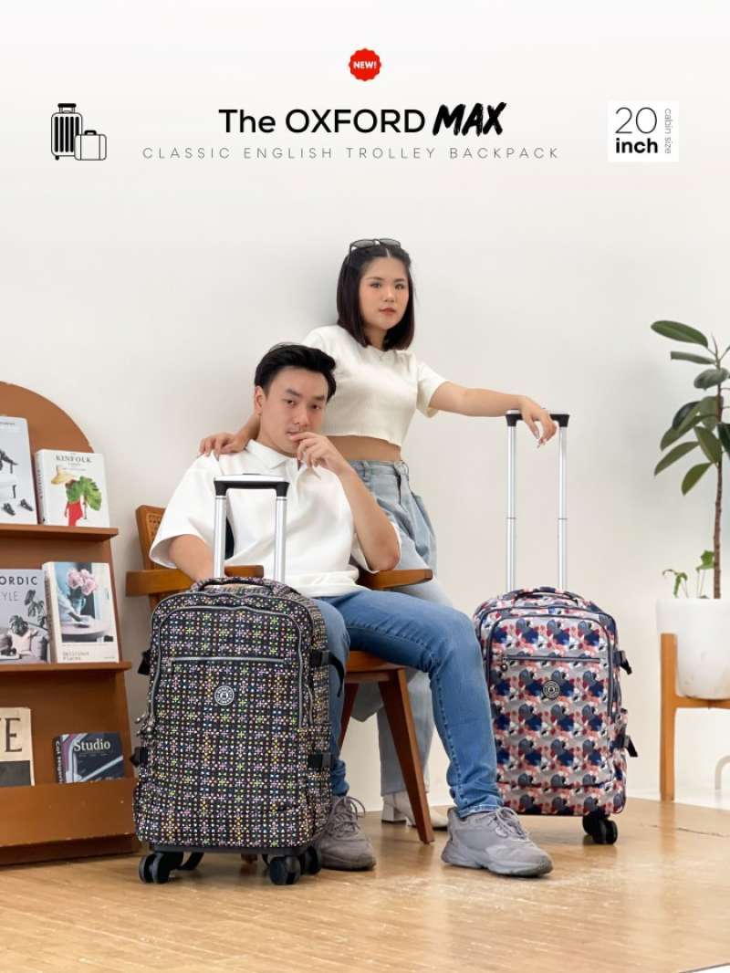 Tas ransel trolley outlet