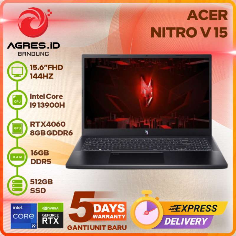 Jual Acer Nitro V 15 I9 13900h Rtx4060 16gb 512gb 15.6fhd 144hz Ips Di Seller Agres Id Bandung