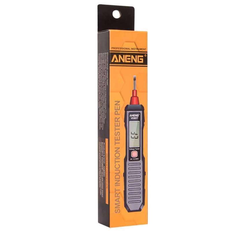 Promo Digital Multimeter Pen Tester Obeng Minus AC Voltage VD807 Tespen ...