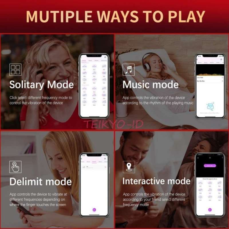 Promo lilo app vibrator sex toys vibratorr alat bantu seksualitas