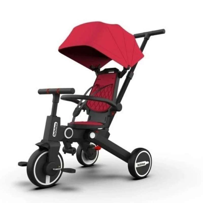 Stroller Sepeda Roda 3 Stroller Lipat Anak Bayi Baby 7 In 1 Tricycle