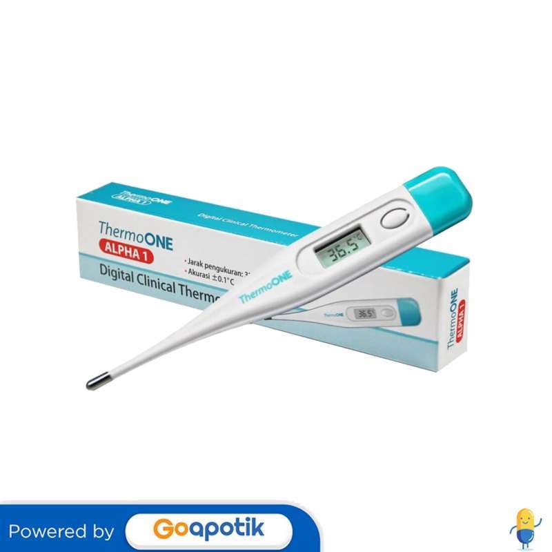 Jual THERMO ONE ALPHA 1 DIGITAL CLINICAL THERMOMETER di Seller Apotek