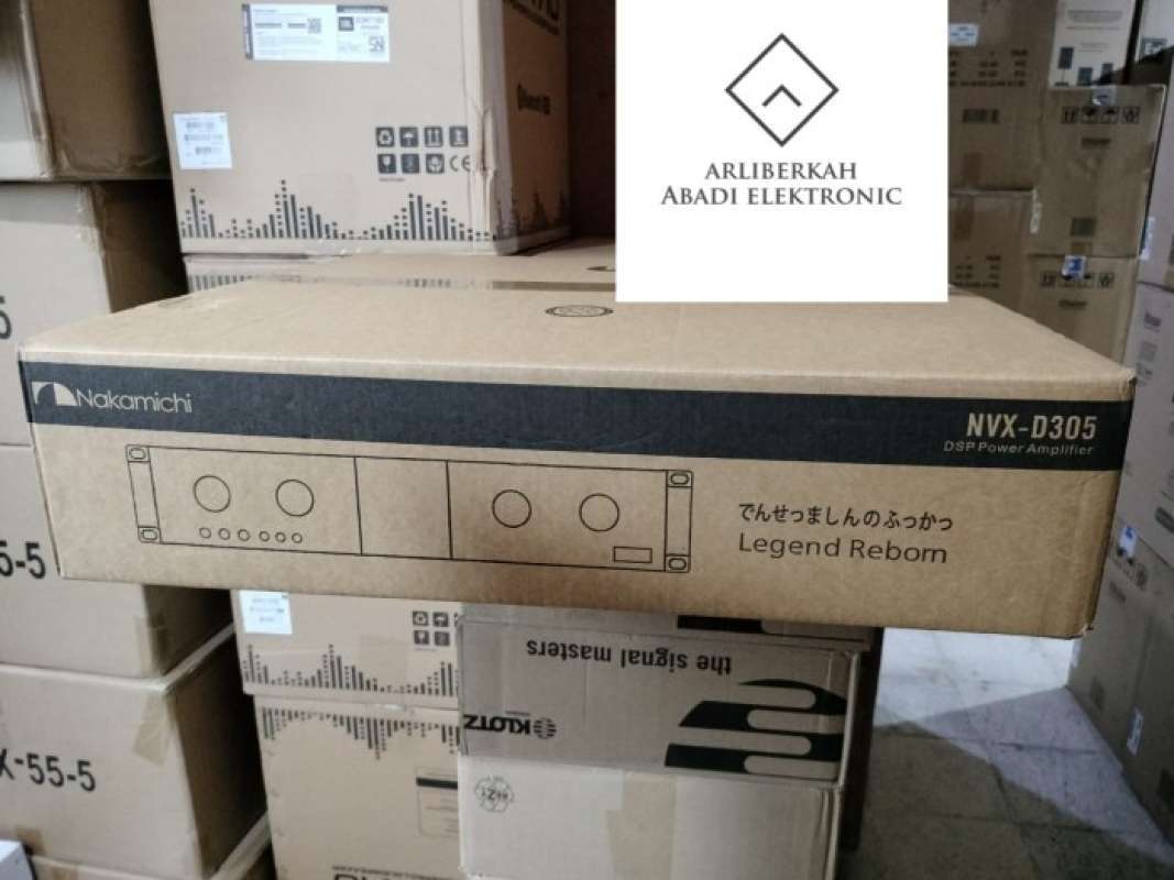 Promo AMPLIFIER NAKAMICHI NVX-D305 Diskon 50% di Seller Seaesaw ...