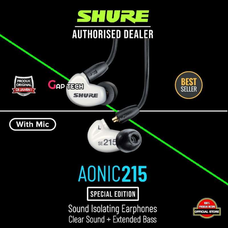 Microphone Shure Se215 For Gaming MV6 USB Gaming Microphone With