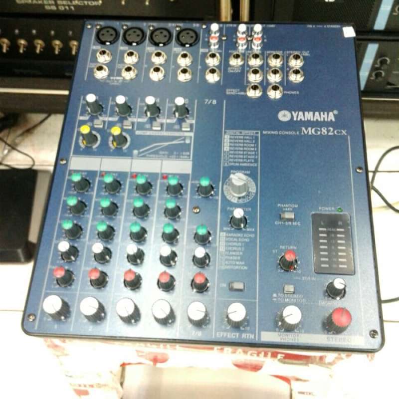 Promo Mixer Yamaha Mg82cx Audio Mixer( 8 Channel ) Diskon 23% Di Seller