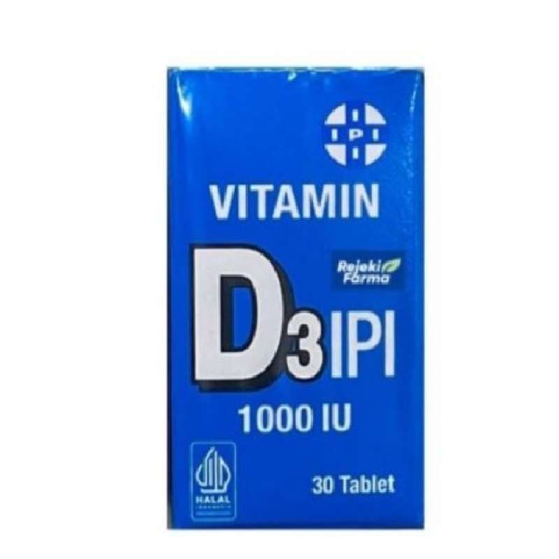 Jual VITAMIN D3 1000 IU IPI 30 TABLET di Seller Apotek MOSE Official