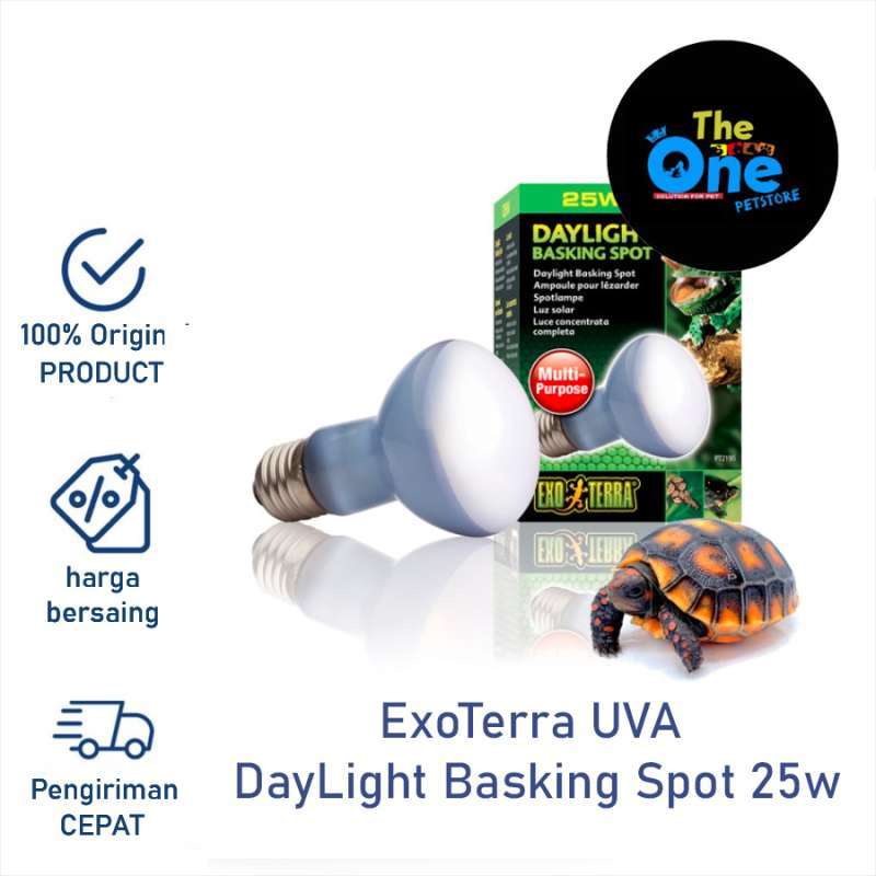 Jual Exoterra Daylight Basking Lamp 25watt Lampu Reptil Exoterra