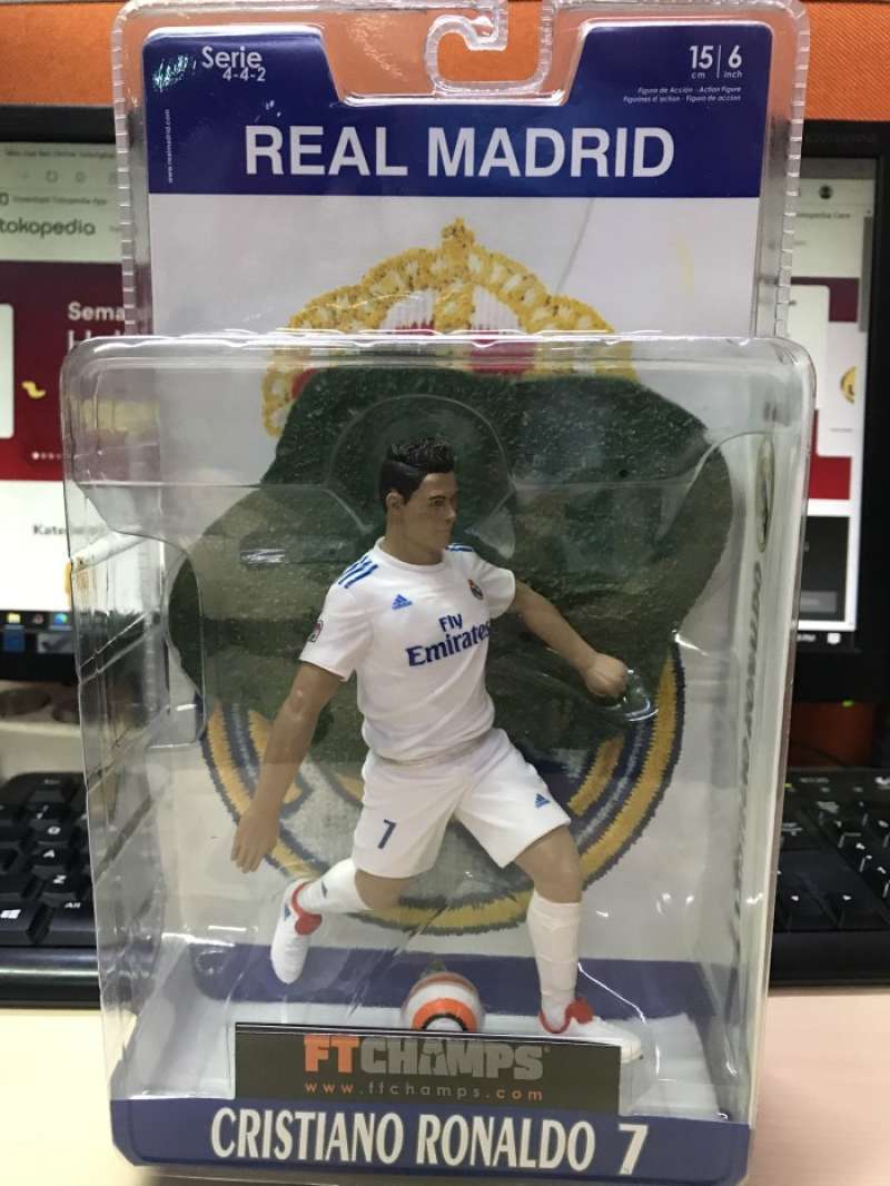 Promo FITCHAMPS Action Figure Pemain sepak bola Christiano Ronaldo ...
