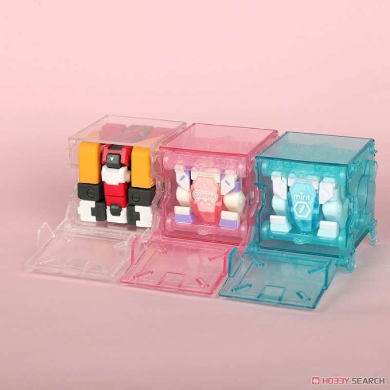 Beast Box Rack Promo 52toys BeastBox BB-EX01BT Storage Kit Blue transparent Box Figure ...